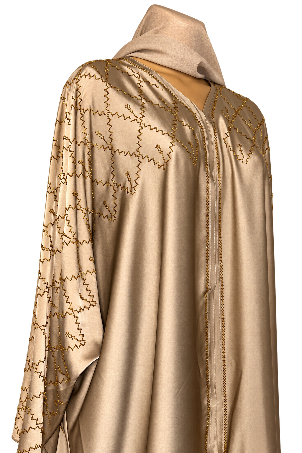 Abaya Beige Lalla Sultana